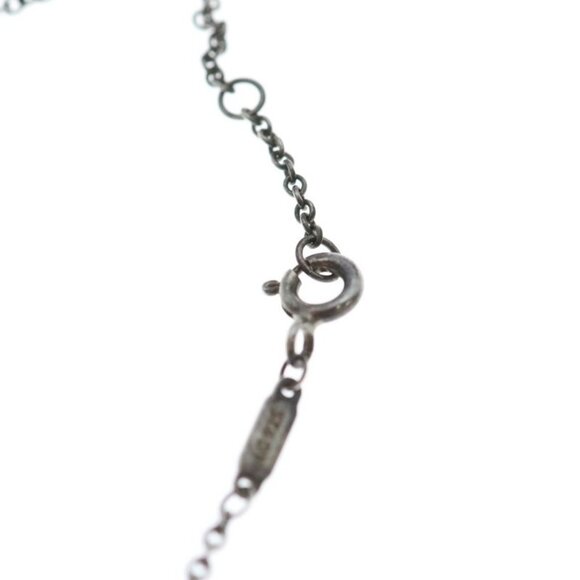 Tiffany & Co 1837 Interlocking Circle Bracelet Silver Pink - Picture 5 of 6